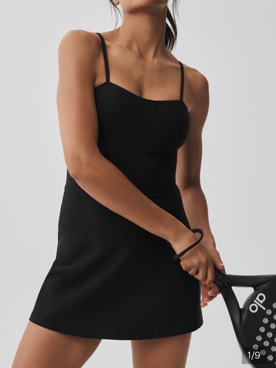 ALO Yoga Dresses & Skirts - Alo Courtside Tennis Dress in Black